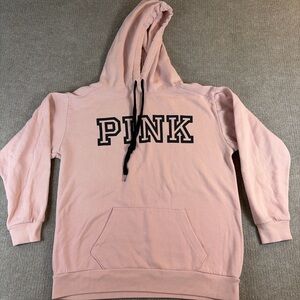 Victoria's Secret Pink Hoodie with Black Accents 1339